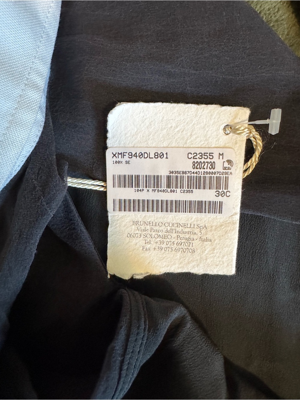 Brunello Cucinelli Black and White Silk Tank - Picture 4 of 8
